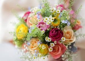 Brides Colourful Bouquet